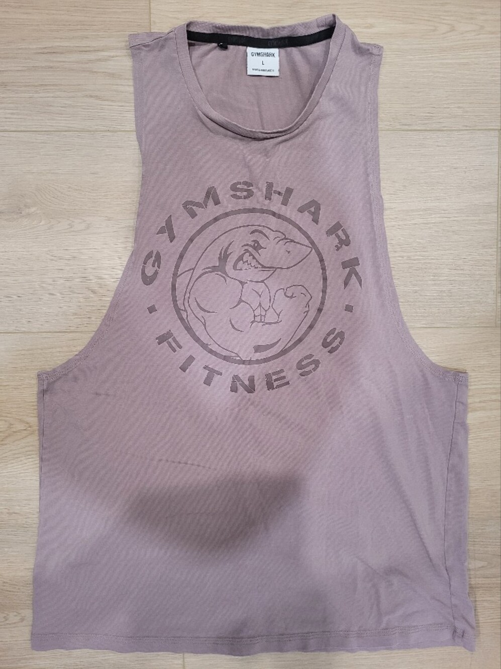 Gymshark Legacy Drop Arm Workout Tank Mauve - Picture 2 of 8